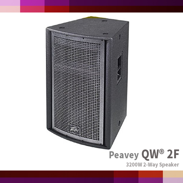 QW2F/Peavey/2-way Speaker/RMS 1600W스피커(QW-2F)