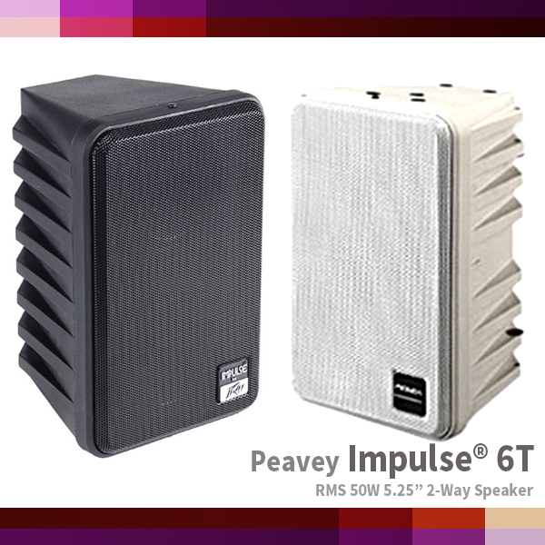 Impulse6T/Peavey/50W 2-way speaker/미니스피커