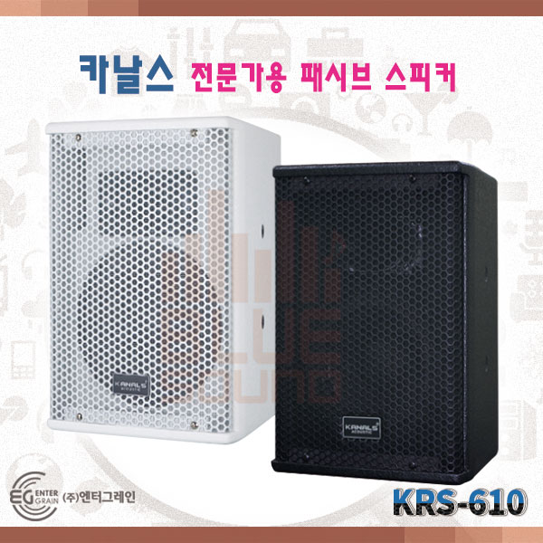 KANALS KRS610/1개/전문가용 패시브 스피커/(KRS-610)