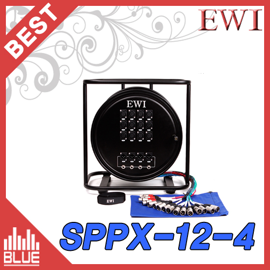 EWI SPPX12-4-30m/멀티케이블 릴형 완제품/캐논12채널 4리턴