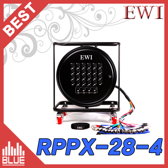 EWI RPPX28-4-60m/멀티케이블 릴형 완제품/캐논28채널 4리턴