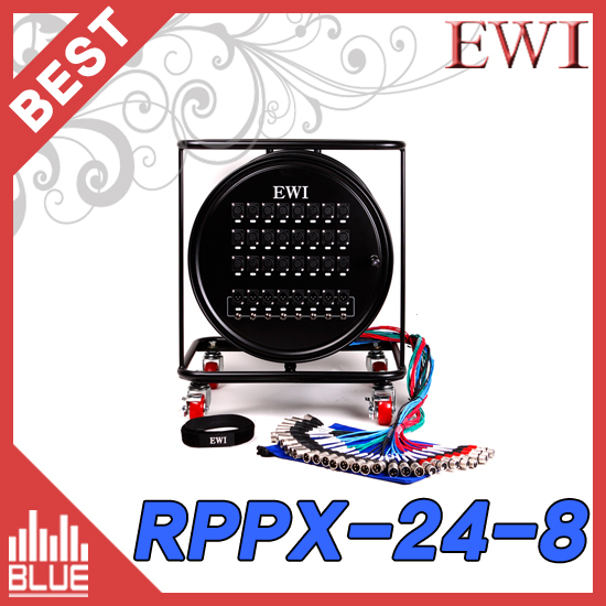 EWI RPPX24-8-60m/멀티케이블 릴형 완제품/캐논24채널 8리턴