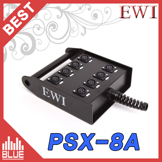 EWI PSX-8A/스테이지박스/8채널 멀티박스/캐논 8CH