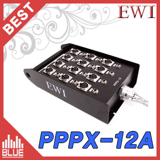EWI PPPX-12A/스테이지박스/12채널 멀티박스/캐논,55잭 병렬연결/Switchcraft 커넥터 사용