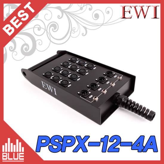 EWI PSPX-12-4A/스테이지박스/12채널 멀티박스/캐논12CH 4리턴