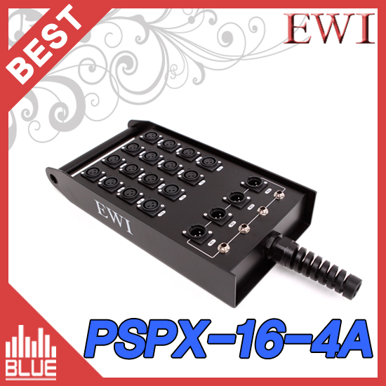 EWI PSPX-16-4A/스테이지박스/16채널 멀티박스/캐논16CH 4리턴