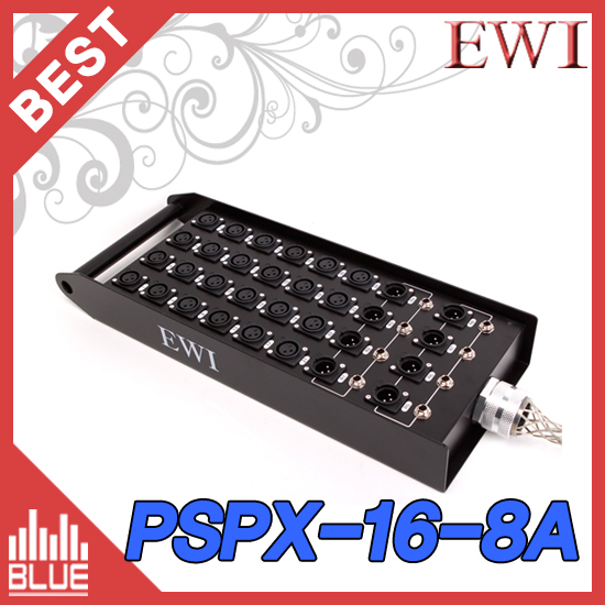EWI PSPX-16-8A/스테이지박스/16채널 멀티박스/캐논16CH 8리턴