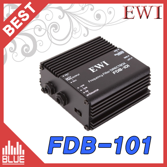 EWI FDB-101/다이렉트박스/1채널 패시브 DI-BOX (EWI FDB101)