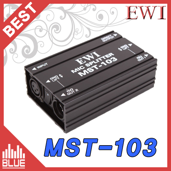 EWI MST-103/마이크스플리터/1:3마이크분배기 (EWI MST103)